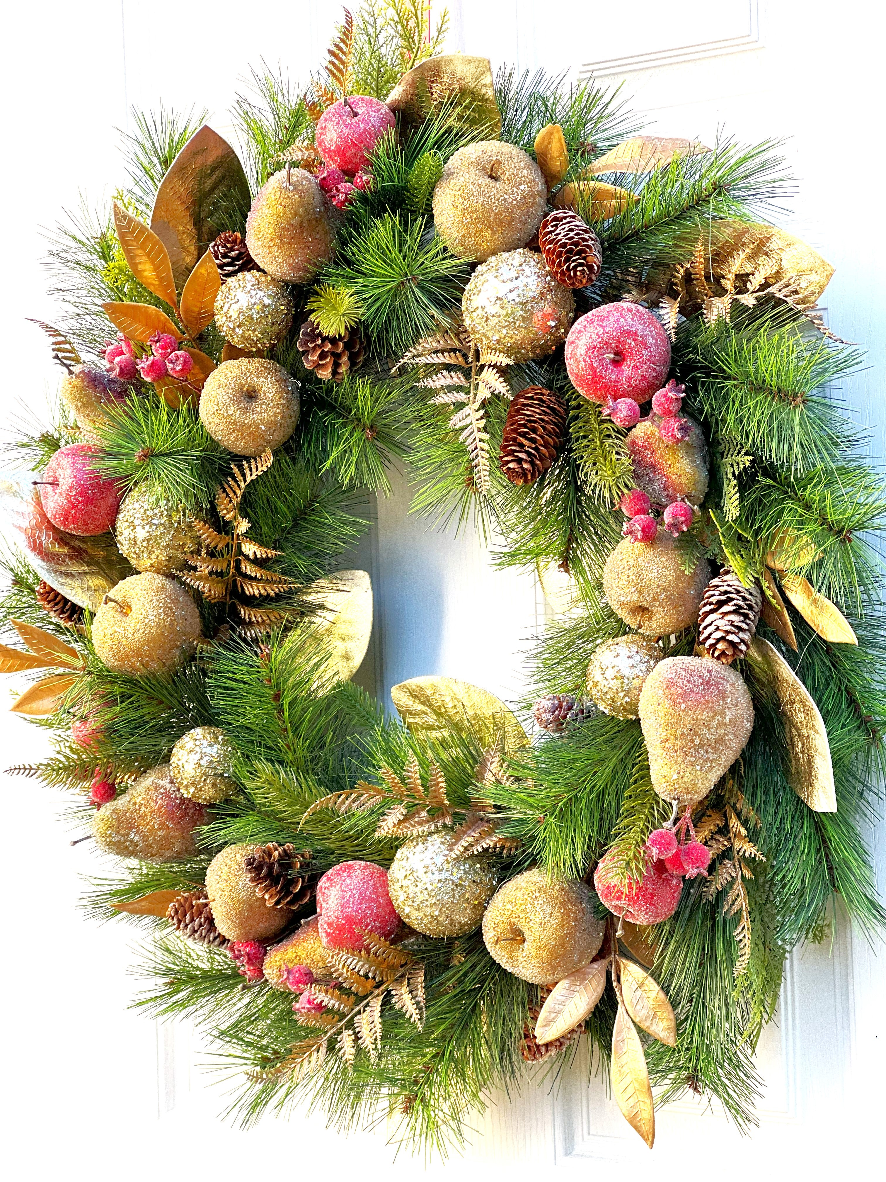 Christmas Wreath, Luxury Wreath, 28 Inches