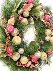 Christmas Wreath, Luxury Wreath, 28 Inches