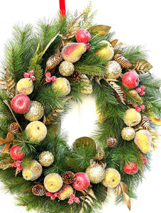 Christmas Wreath, Luxury Wreath, 28 Inches