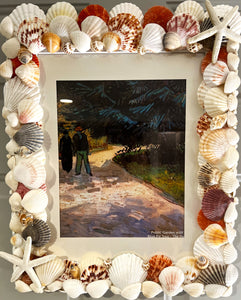 Sea Shell Picture Frame, 18" LX 15"W  (11X14 Frame)