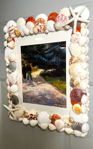 Sea Shell Picture Frame, 18" LX 15"W  (11X14 Frame)