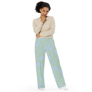 All-over print unisex wide-leg pants-pajamas