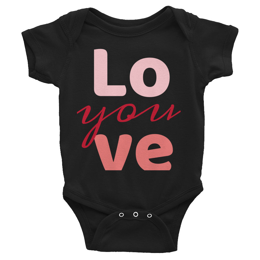 Infant Bodysuit, Baby Tee,, Love You Mom Tee