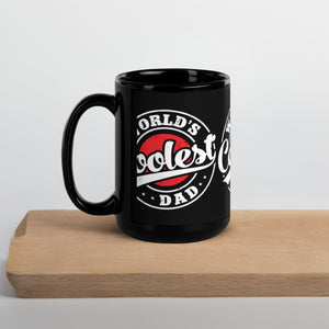 Coffee cup, Coffee Mug, Father's day, Black Glossy Mug