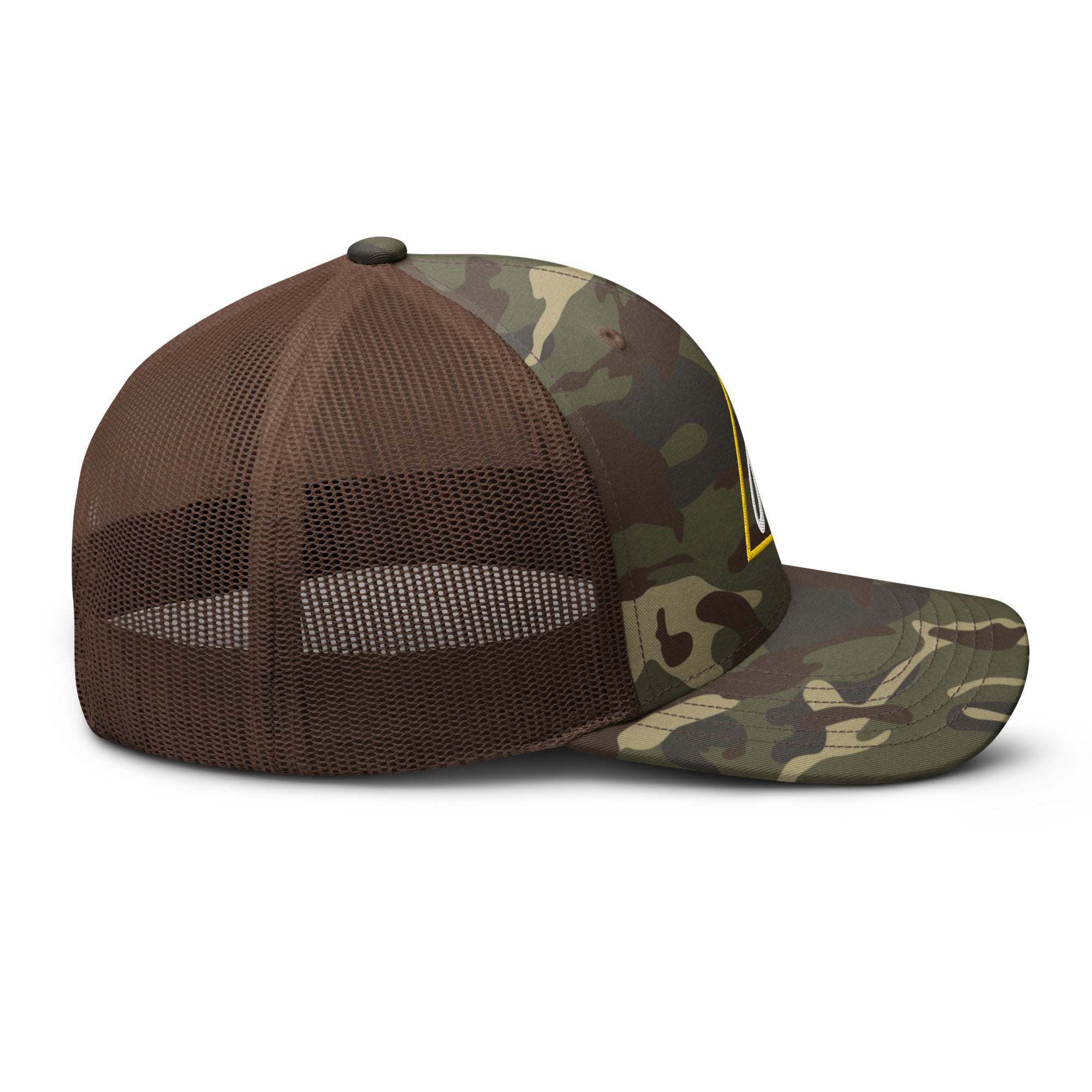 Camouflage trucker hat, Unisex, Military Hat, Gift Idea, Joy Hat