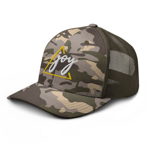 Camouflage trucker hat, Unisex, Military Hat, Gift Idea, Joy Hat