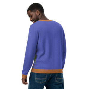 Knitted crew neck sweater XS to 3 XL