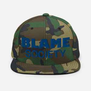 Snapback Hat Unisex hat, blame society hat, git idea