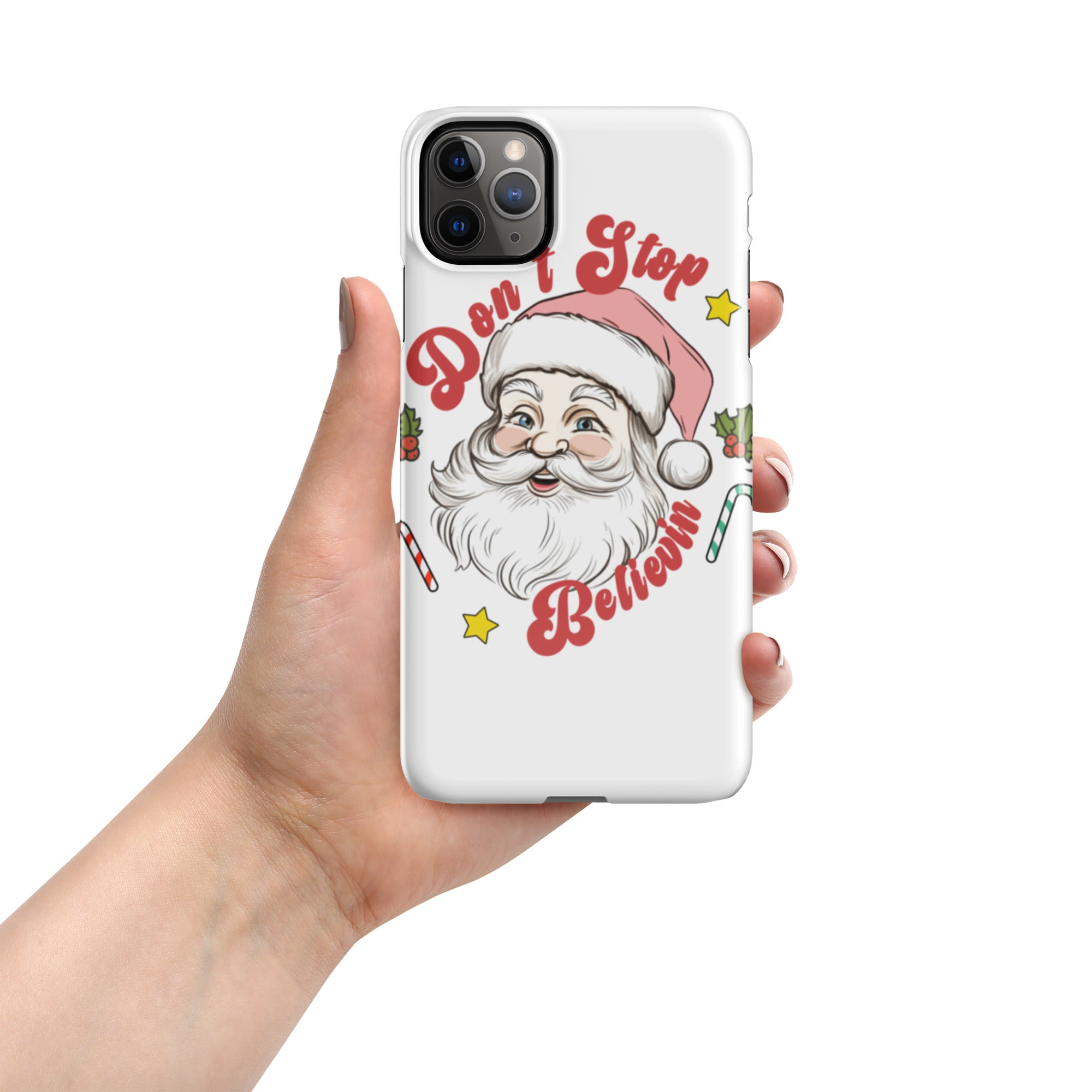 Snap case for iPhone® Don't Stop Believing, Case