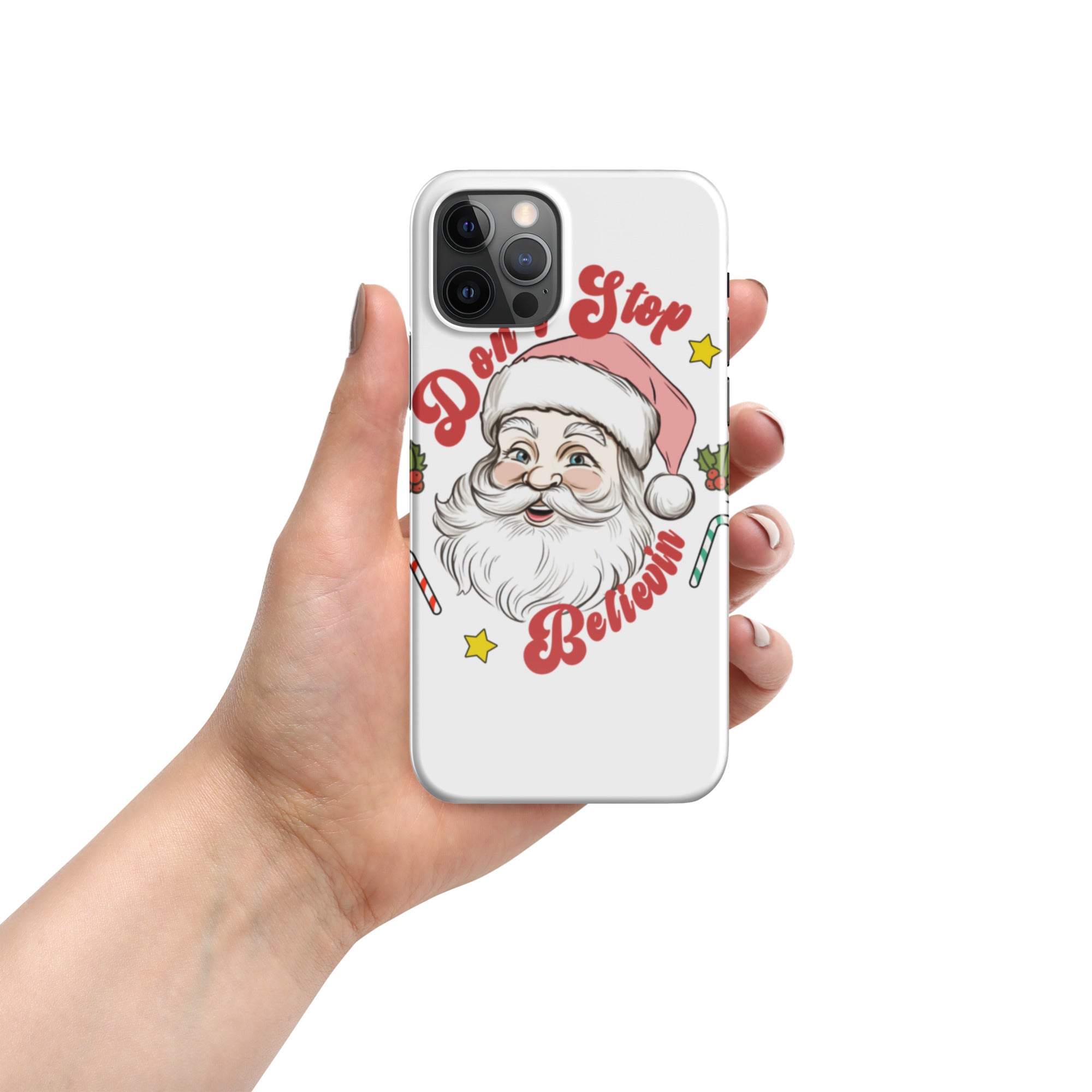 Snap case for iPhone® Don't Stop Believing, Case