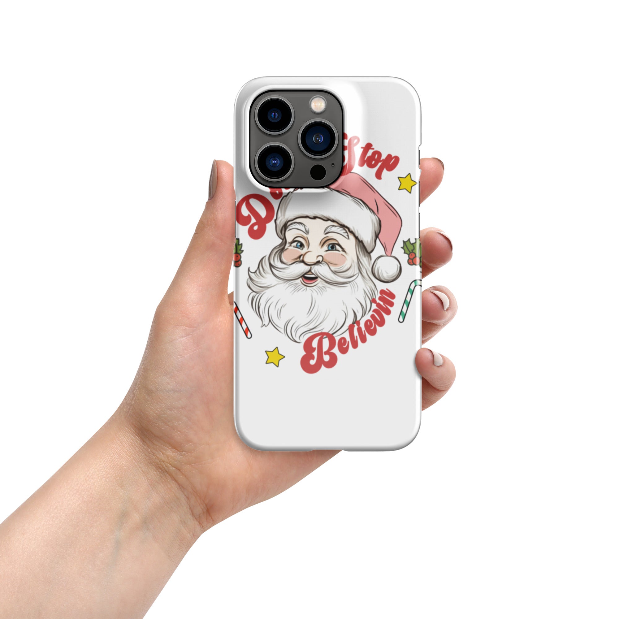 Snap case for iPhone® Don't Stop Believing, Case