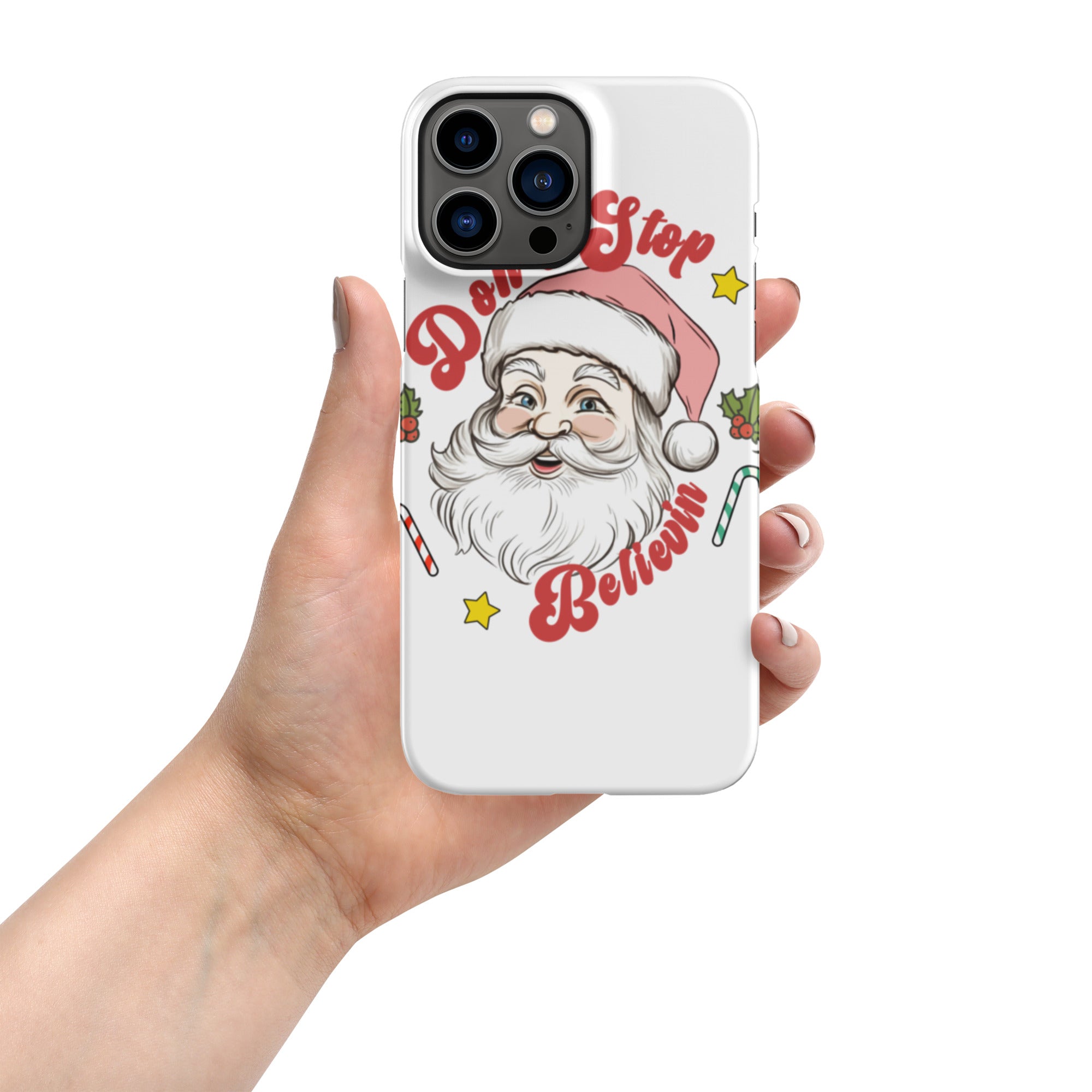 Snap case for iPhone® Don't Stop Believing, Case