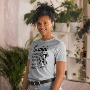 Short-Sleeve Unisex T-Shirt- Gemini