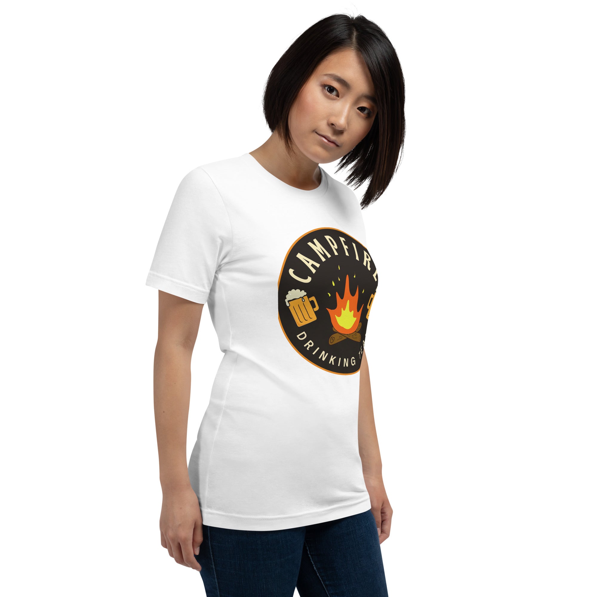 Unisex t-shirt, gift idea Camping T Shirt, back to school