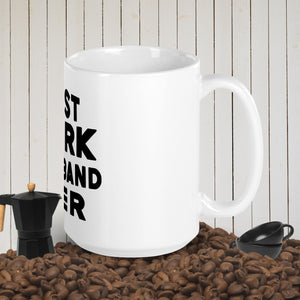 Best Work Husband Ever Cup, White glossy mug, Coffee Cup for Dad, Tea Cup