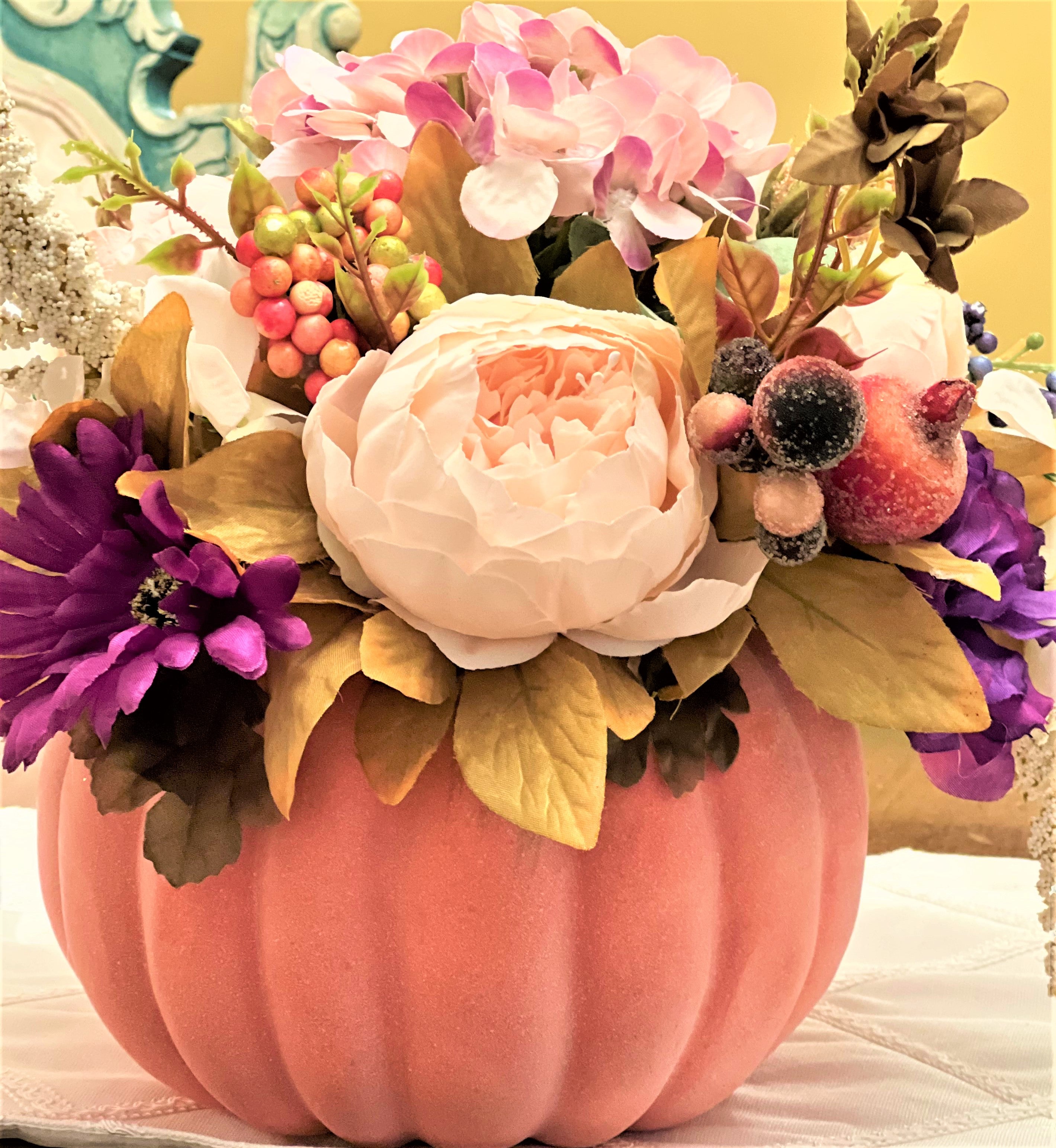 Fall Table Centerpiece 10"H X 14 : W