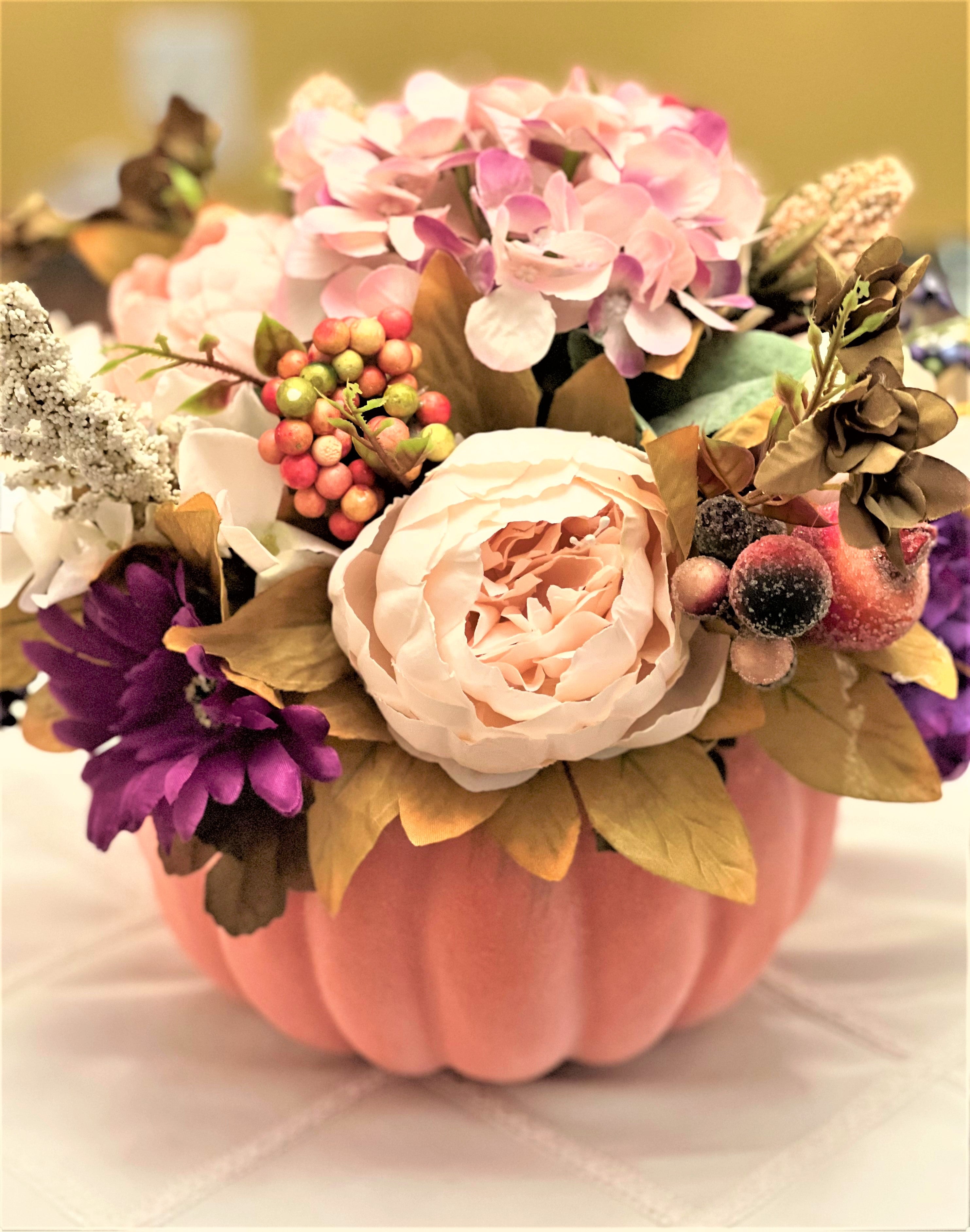 Fall Table Centerpiece 10"H X 14 : W